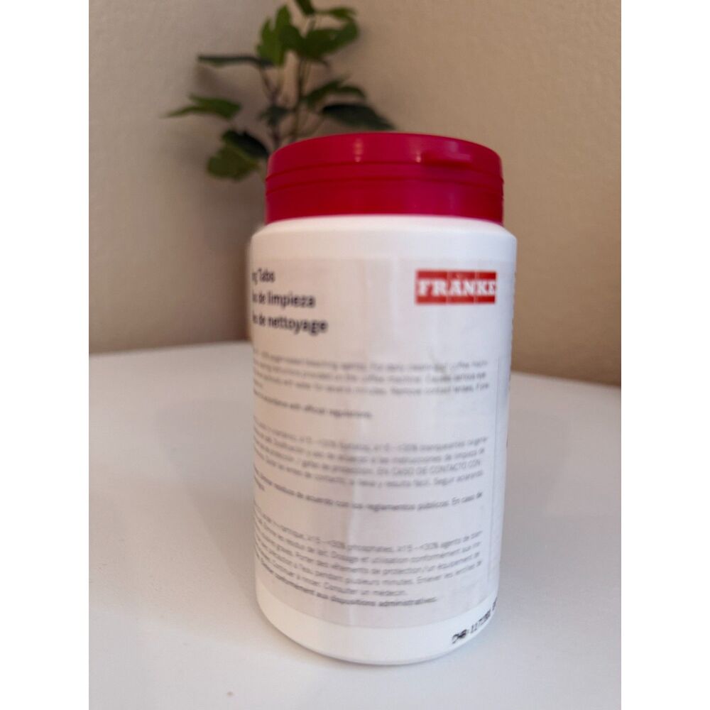 Franke Cleaning Tabs 100 tabs Unopened Expiration April 2024